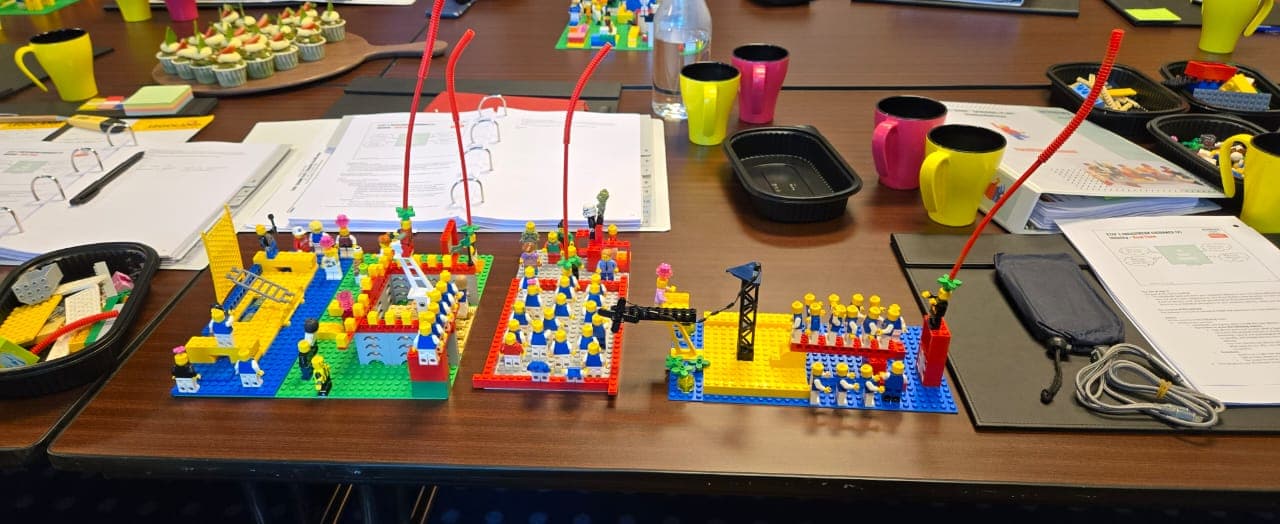 LEGO Serious Play group session